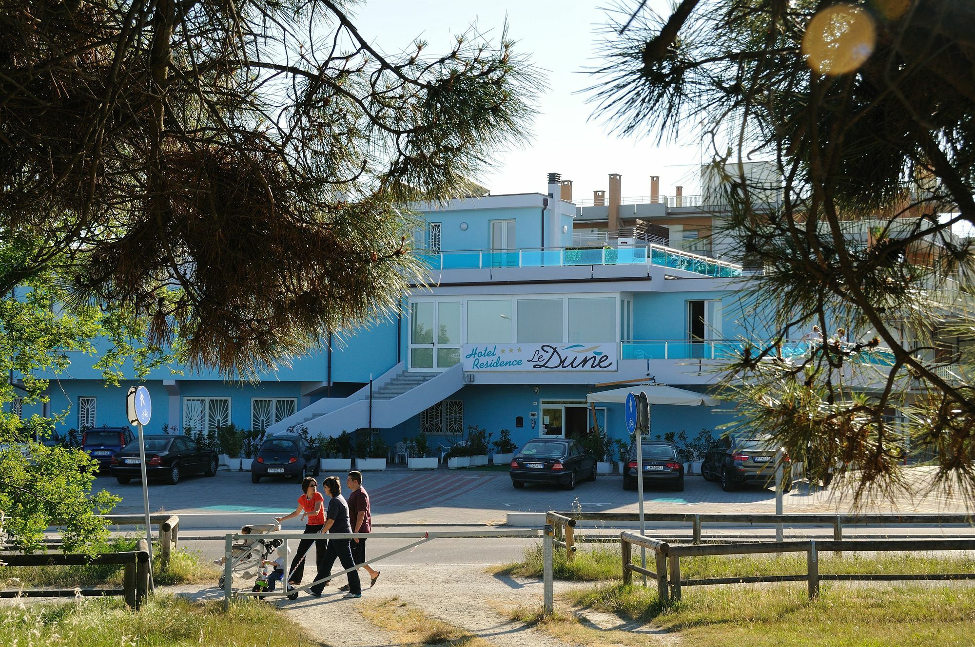 Hotel-Residence-B&B Le Dune Beach Service Included 리도아드리 외부 사진